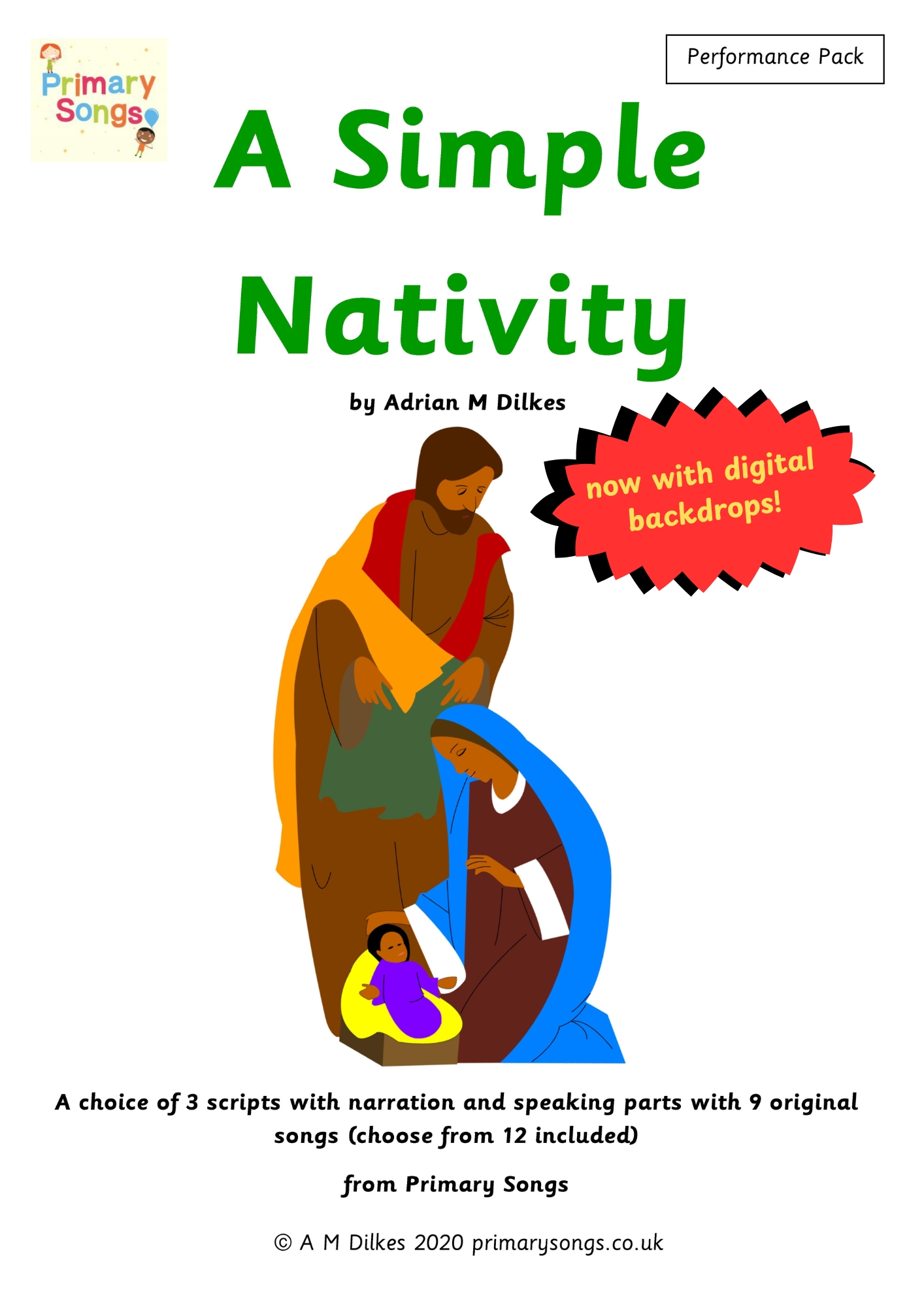 A Simple Nativity - Performance Pack